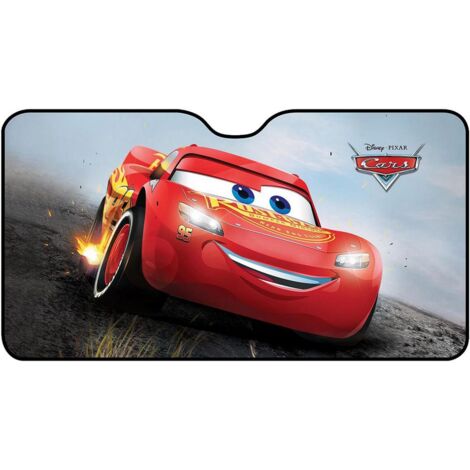 Parasole anteriore parabrezza auto Cars Saetta McQueen 130x70cm (1/5)