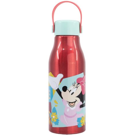 Borraccia Termica 500ml, Borraccia Riutilizzabile, Bottiglia Acqua in Acciaio Inox, senza BPA, Antigoccia, Isolamento Doppia Parete per Scuola, Bambini, Ufficio, Sport, Palestra, Campeggio e Viaggi