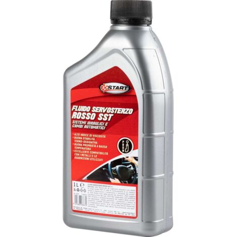 Fluido servosterzo rosso SST 1L manutenzione ed emergenza auto (1/4)