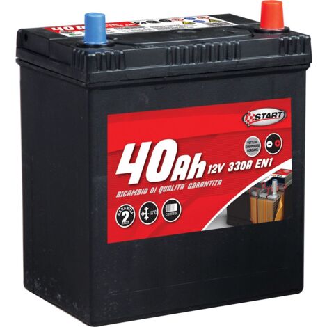 Batteria Auto 40AH per vetture giapponesi-coreane polo destro J37