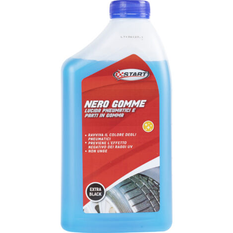 Nero gomme auto 1 LT effetto detergente e lucidante extra black (1/4)