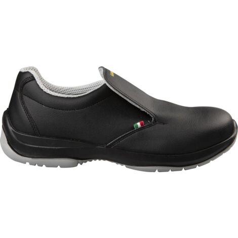 Scarpe Antinfortunistiche Invernali REIS BRWINTER42 – Pelle Bovina, Puntale Acciaio, Taglia 42 (Nero/Rosso)
