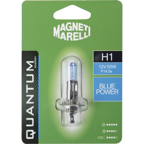 Magneti Marelli H1 lampadina singola auto blue power 12V 55W attacco P14,5s (1/3)