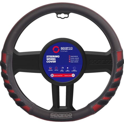 Coprivolante SPS101 auto universale rosso e nero anti dissolvenza