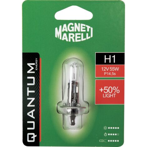 Trade Shop - Lampada Lampadina Alogena H1 Per Auto Moto 12v 55 Watt Luce Bianco Caldo H1 Gx02 93734173
