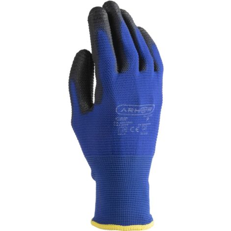 Guanti Da Lavoro Gripflex In Nylon Con Palmo In Lattice – Taglia 10 – Confezione 12 Paia – Maurer - 3