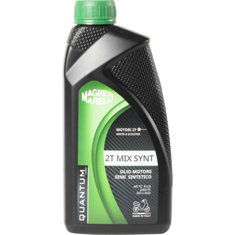 Magneti Marelli Lubrificante moto e scooter semi sintetico olio motore mix synt 1lt (1/4)