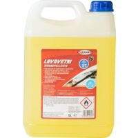 Lavavetri idrorepellente auto da 5 litri, per vaschette tergivetro e tergifaro, multistagionale, antigelo fino - 15 gradi, antigoccia