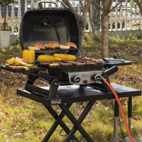 Lot De 2 Roues De Rechange Pour Barbecue Naisfei - 15.2 Cm De Diamètre, En Plastique Noir, Compatibles Avec Many Gas Grill