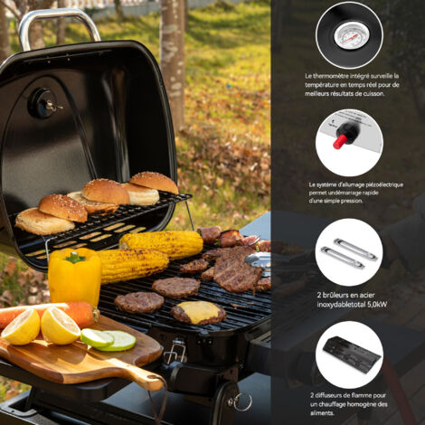 Barbecue Pliable,Mini Barbecue Portable-Barbecues À Charbon 21X13X13Cm
