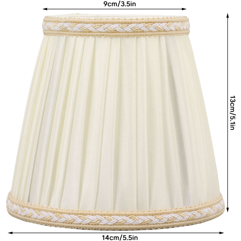 EBTOOLS Clip Sur Abat-jour 6 Pièces Petit Abat-jour Clip Sur Type Abat