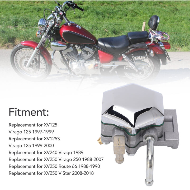 Ensemble Pompe à Carburant Moto Pour XV125 Virago 125 - Pièces Métal OEM 2UJ 13910 00 00