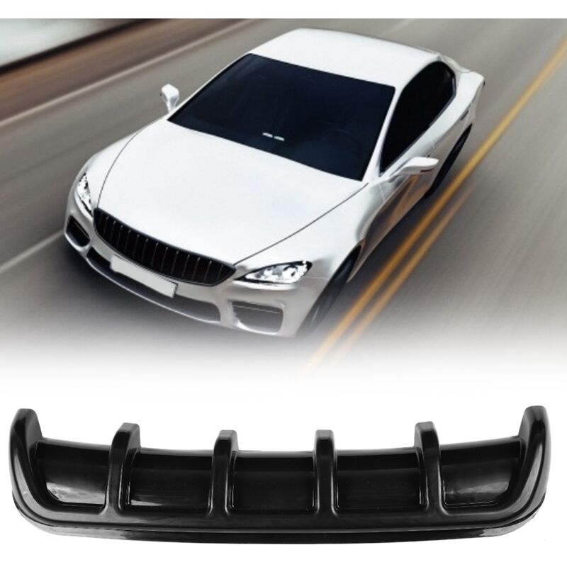 Ashata Diffuseur Arrière Universel Aileron Diffuseur De Pare-chocs