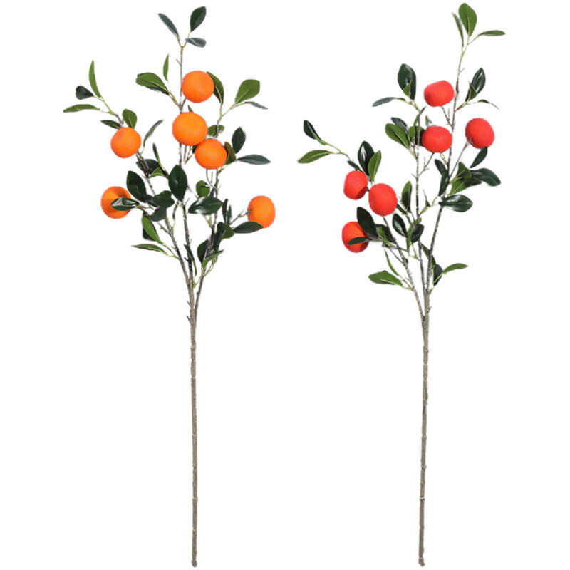 Mandarines Artificielles Hyper Réalistes En Mousse – Idéales Pour Décorer Votre Cuisine Ou Une Table De Fête !