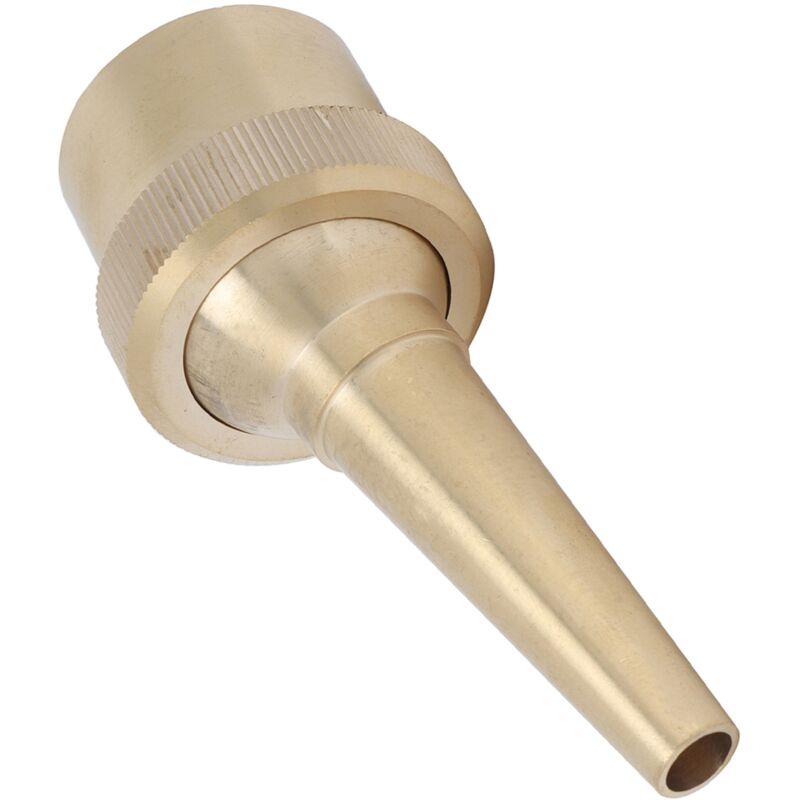 Buse De Fontaine En Forme D'Éventail Acier Inoxydable - Filetage 3/4" Et 1/2" - Idéale Pour Jardin Et Étang