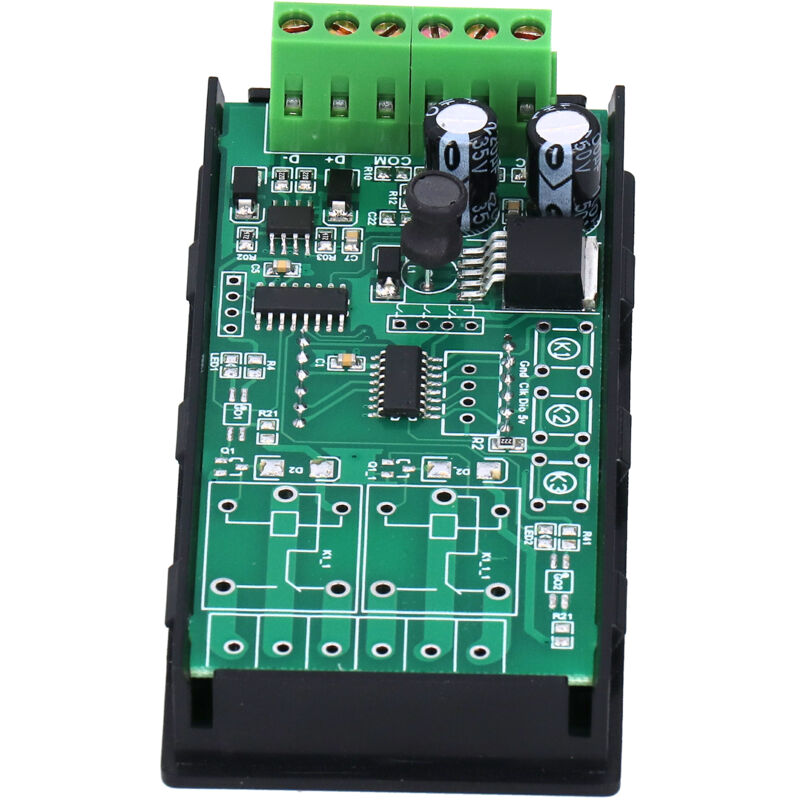 Afficheur LED 7 Segments 4 Chiffres Port Série - Compteur Digital DC5-36V Modbus RTU RS485 - Module PLC Affichage Haute Précision