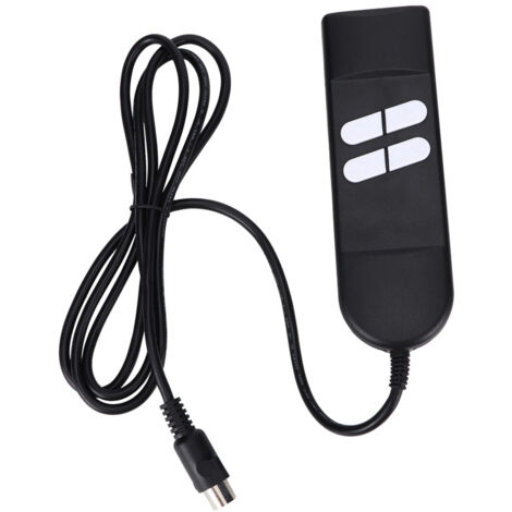 Nannigr Télécommande Manuelle électrique, Remplacement de la Télécommande du Fauteuil élévateur avec 4 Boutons, Télécommande Manuelle du Canapé électrique pour Moteurs à Tige de Poussée, Canapés Fonct (1/5)