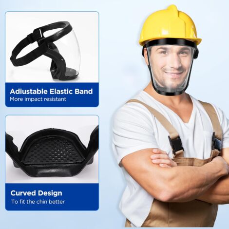 Masque Anti-déflagrant Transparent Pour Casque Tactique – Écrou Facial MICH – Neuf