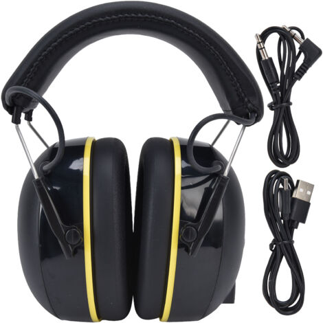 Cache-oreilles à réduction de bruit - FDIT - Noir - Protection auditive - Mixte