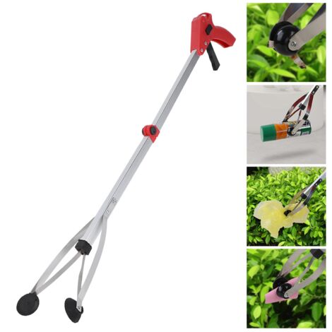 Nannigr Ramasse-déchets - 80 cm - pour Adultes - Multi-Usage - Prise en Main Facile et légère - Pince à litière-pour déchets,nettoyer les routes du jardin (1/5)