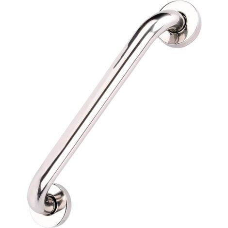 Nannigr Barre d'appui en Acier Inox Poignée de Baignoire de Salle de Bain pour WC Toilette pour Personnes Âgées/Handicapées/Enfants/Enceinte, 40 cm