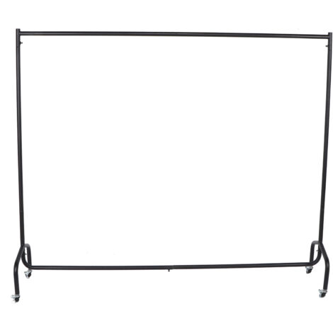 Porte-Vêtements Murale Fixée Par Vis Longue De 6 Pieds