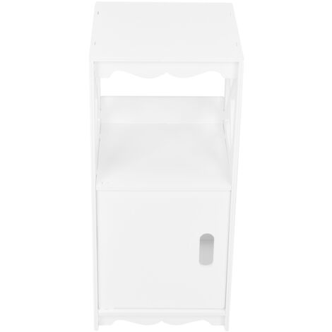 Table latérale moderne à 2 niveaux, meuble de Table basse avec étagère de rangem
