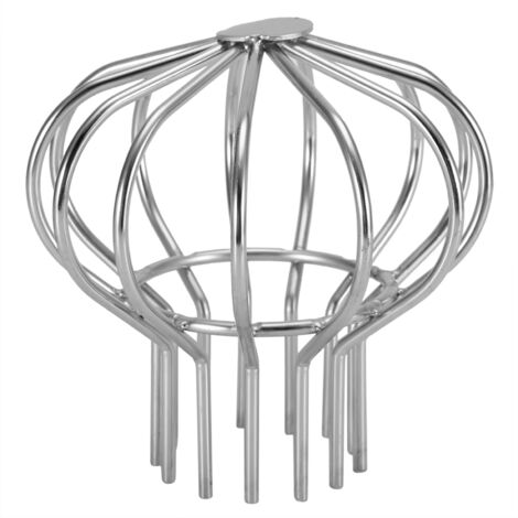 Nannigr Tuyau de drainage de toit en acier inoxydable, drain de sol antiblocage pour utilisation en intérieur (tube 75)