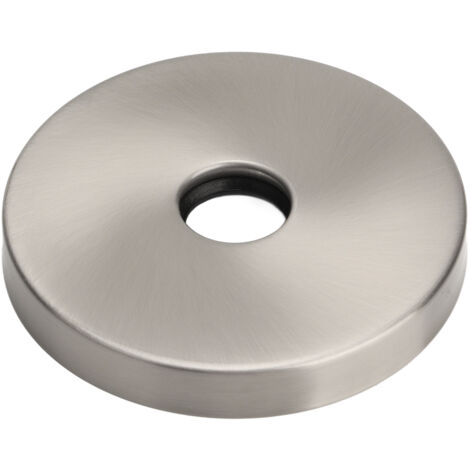 Nannigr Grande bride de bras de douche en acier inoxydable 304, plaque d'écusson pour remplacement de tuyau G1/2 pouces brossé à la maison