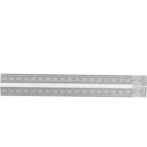 Règle De Précision KS Tools 1000 Mm – Acier Zingué – Graduation Fine – Pour Atelier Ou Bricolage – Neuf Sous Emballage
