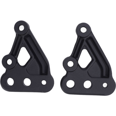 Nannigr Paire de supports de repasse en aluminium à droite Aluminium Alloy Motorcycle PEDAL PEDALET remplacement pour Talaria Sting x3 MX3 MX4 Black (1/5)