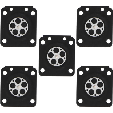 Nannigr Jeu de joints à Membrane de carburateur, pièces de carburateur, tronçonneuse, adapté pour ZAMA180, 10 pièces/ensemble (1/5)