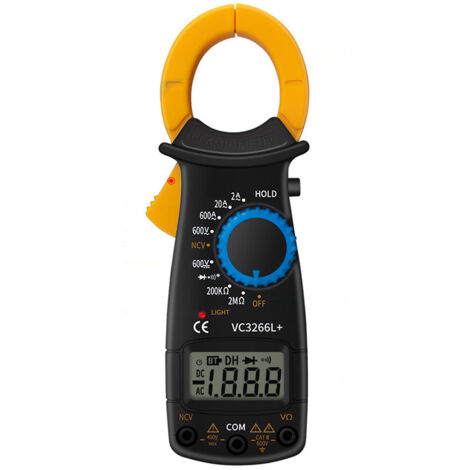 Nannigr Pince multimètre VC3266L+ AC/DC haute précision