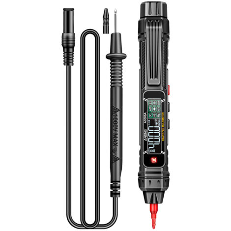 Nannigr Multimètre A3005B TRMS stylo intelligent noir sans pile (1/5)