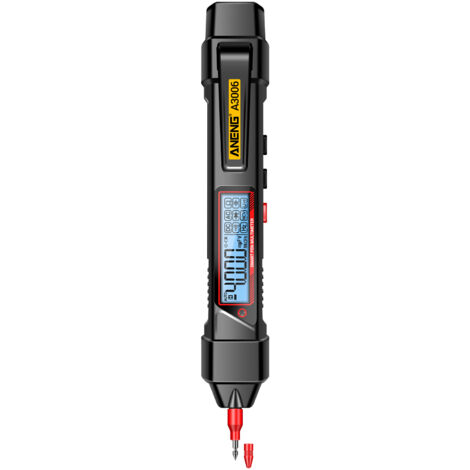 Nannigr Stylo multimètre numérique A3006 4000 points kit complet