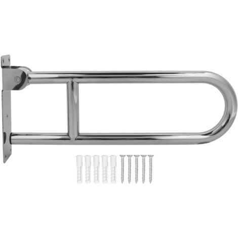 Barre sécurité inox PMR XXL antidérapante WC