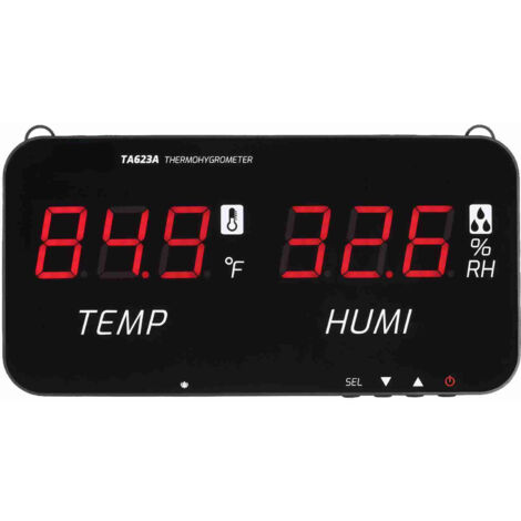 Hygromètre Numérique Thermomètre Intérieur Thermomètre D'ambiance Moniteur de Température et Humidimètre pour Le Confort du Bureau à Domicile (1/5)