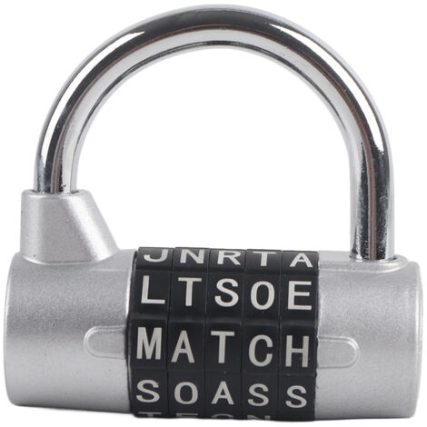 5 CAL-CADIGNE CODE CODE COMBINATION PALLOCK VOLACH SALYS GYM Gym Locker Security Motword Lock (1/5)