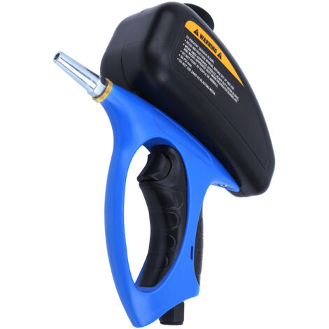 Pistolet Sableuse Pneumatique Portable ABS | Sableuse à Main Anti-Rouille Avec Buse Acier Inox + Réservoir 510ml Pour Verre, Métal, Bois