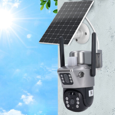 Caméra Surveillance sans Fil Extérieure WIFI sans fil Vision Nocturne Couleur IP66 Etranche (1/5)