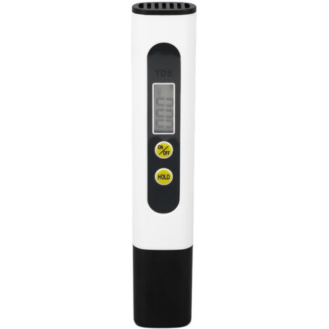 Stylo de test d'eau numérique Portable, compteur TDS sensible et précis 0 à 9990ppm pour l'eau potable d'aquarium (1/5)
