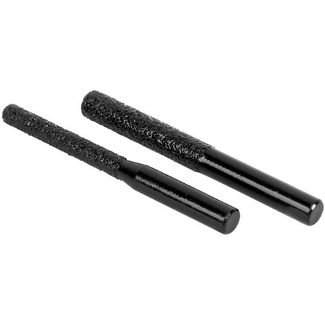 Bits de routeur de diamant 2pcs Bits brasés droits pour couteau de couture de marbre de pierre de Quartz (1/5)
