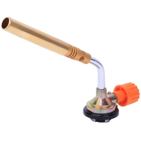 Chalumeau à Gaz, Pistolet de Soudage à Allumage Manuel Réglable pour Barbecue en Plein Air, Puissance de Feu Maximale 1300 ℃, Diamètre 40 mm/1,6 po (1/5)