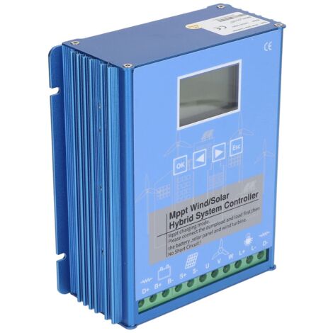 24V 48V MPPT Wind Solar Controller 2000W Wind Solar Hybrid Street Light Controller