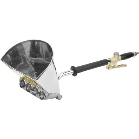 Pulvérisateur de Mortier, Pistolet Pulvérisateur de Ciment pour Mortier Mural, avec Quatre Trous de Pulvérisation d'une Ouverture de 18mm et Soupape de Pressio (1/5)