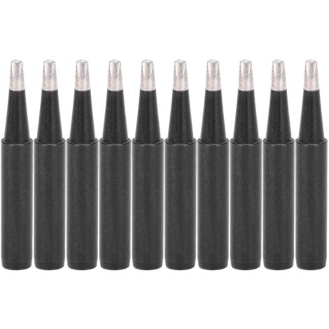 10 pièces pointes de fer à souder Stations de soudage accessoires pièces de fer à souder pour Machines à souder (900M-T-2.4D) (1/4)