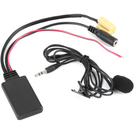 59,1 Pouces Bluetooth Radio Voiture Audio connecteur Mains Libres Voiture Adaptateur AUX avec Microphone pour Alfa Romeo (1/5)