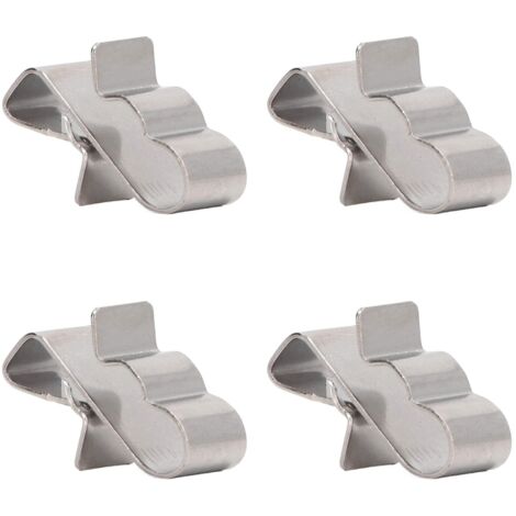 50 Pièces Clips de Câble de Panneau Solaire Clips de Câble Photovoltaïques Clips de Serrage de Fil de Cadre de Remorque (1/5)