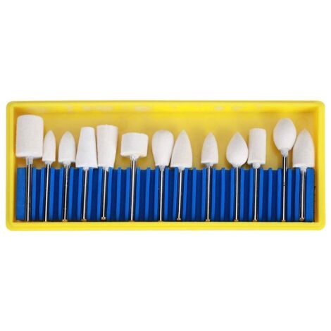 Ensemble d'accessoires professionnel, tête de polissage, accessoire de polissage de laine, outil de polissage de tête de meulage avec granularité de maille 1000 , adapté pour meuleuse électrique, ham (1/5)