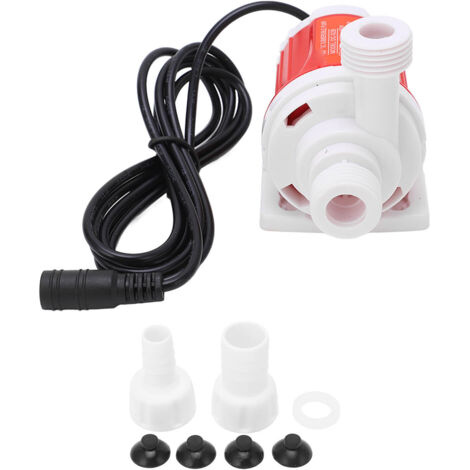 Pompe à eau de circulation sans balais, Mini pompe domestique Submersible silencieuse, DC12V 10W, levage de 3.3 mètres (1/5)